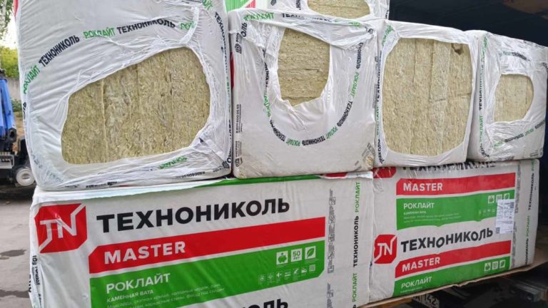 Утеплитель Роклайт 100 мм в плитах ТехноНИКОЛЬ, упаковка 6 штук